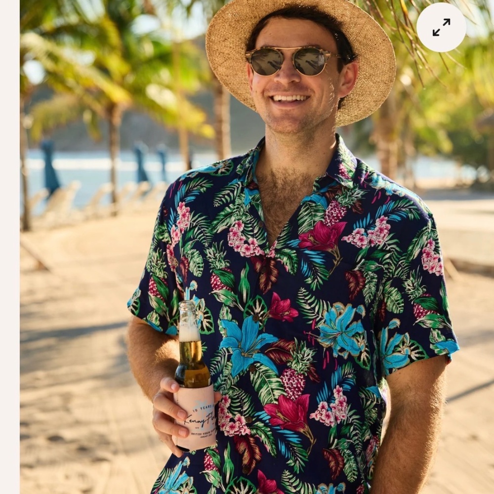 The Flower Hour - Short Sleeve Shirt from Kenny Flowers